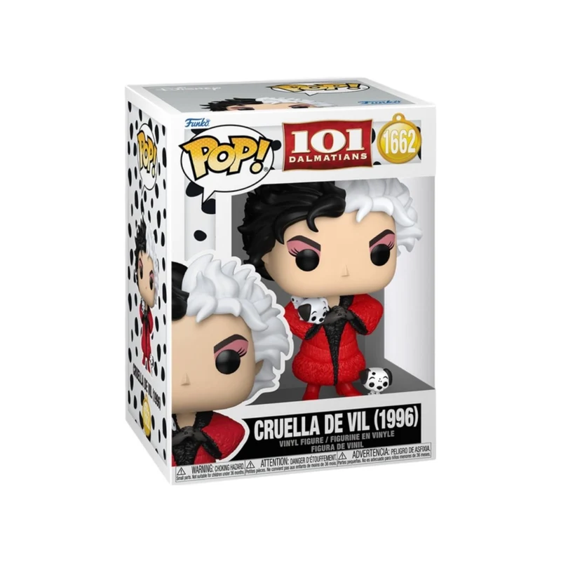 Cruella De Vil (1996) #1662 Funko Pop - 101 Dalmatians