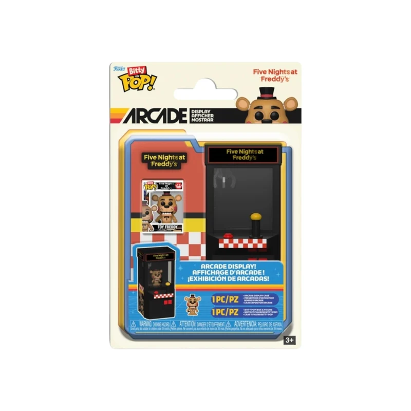 Toy Freddy Bitty Arcade Cabinet Funko Pop - Five Nights at Freddy's