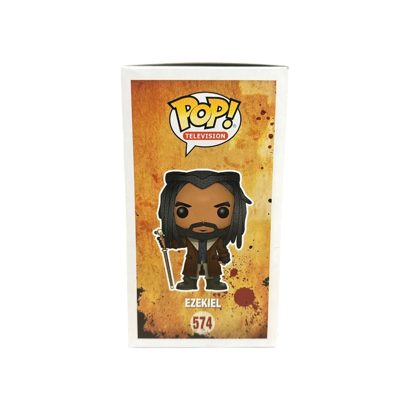 Khary Payton Signed Ezekiel #574 Funko Pop! - The Walking Dead - Condition 9/10 - ACOA Authenticated
