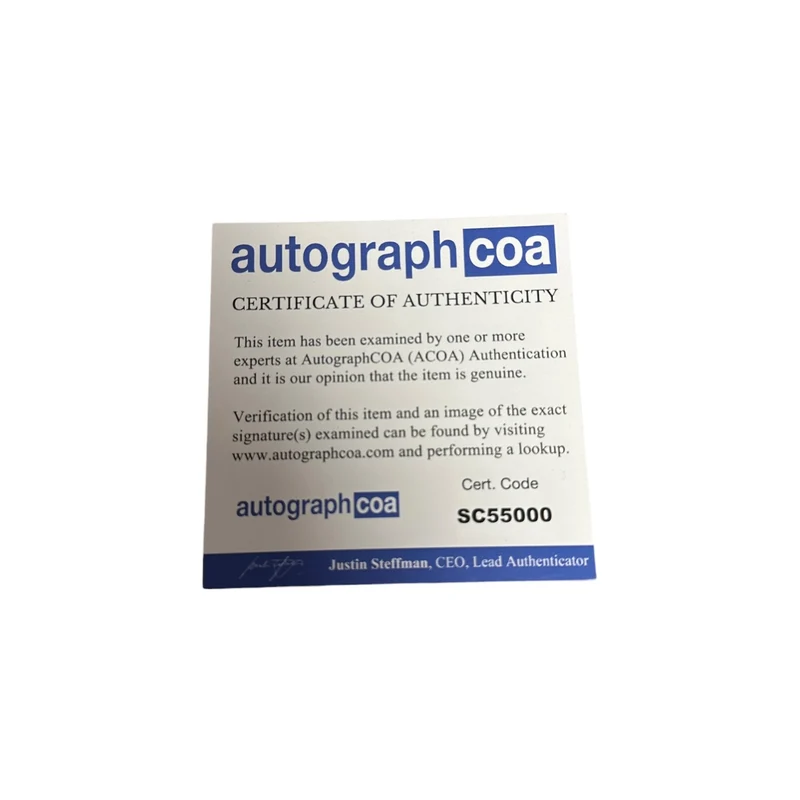 Khary Payton Signed Ezekiel #574 Funko Pop! - The Walking Dead - Condition 9/10 - ACOA Authenticated