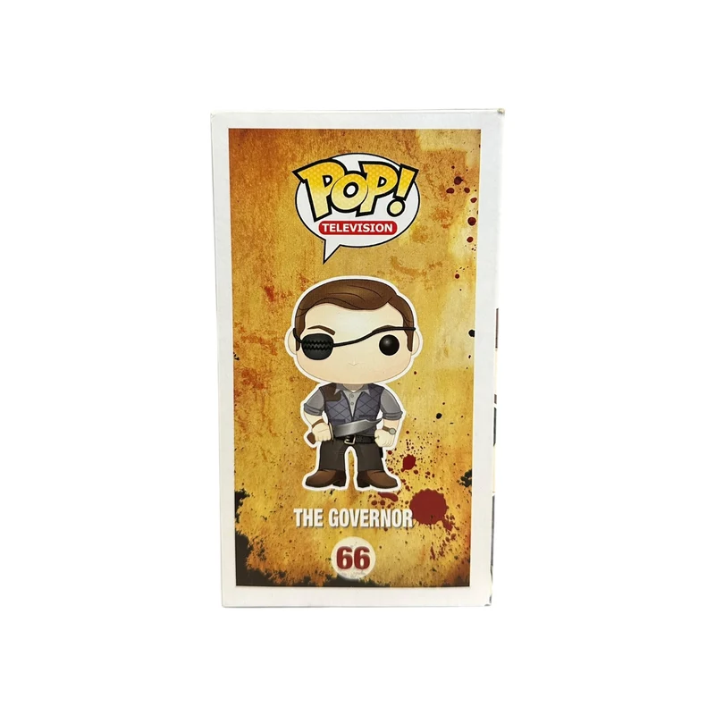 David Morrissey Signed The Governor #66 Funko Pop! - The Walking Dead - Condition 7.5/10 - SWAU Authenticated