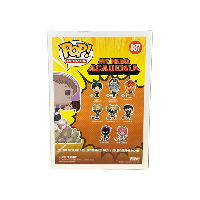 Luci Christian Signed Ochaco Uraraka #887 Funko Pop! - My Hero Academia - Funimation Exclusive - Condition 8/10 - JSA Authenticated