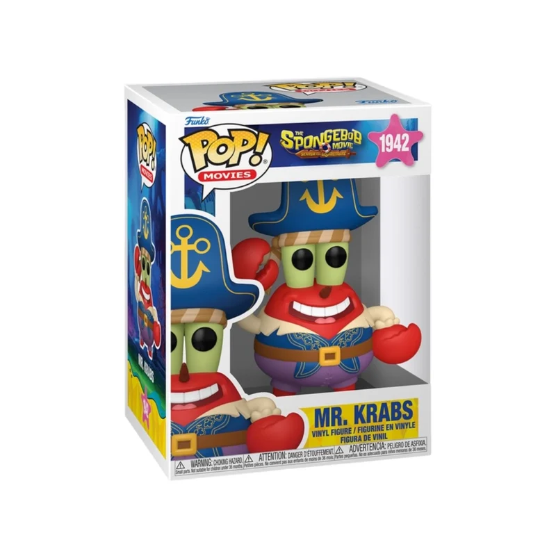 Mr Krabs (Pirate) #1942 Funko Pop - The Spongebob Movie: Search for Squarepants