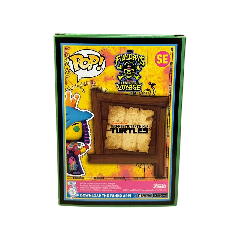 Freddy Funko as Shredder (Blacklight) Funko Pop! - Teenage Mutant Ninja Turtles - Freddy's Funtastic Voyage 2024 Show Edition LE100 Pcs - Condition 8.75/10
