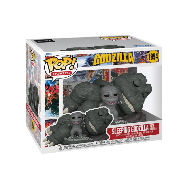 Sleeping Godzilla with Minilla #1954 Funko Pop Super - Godzilla