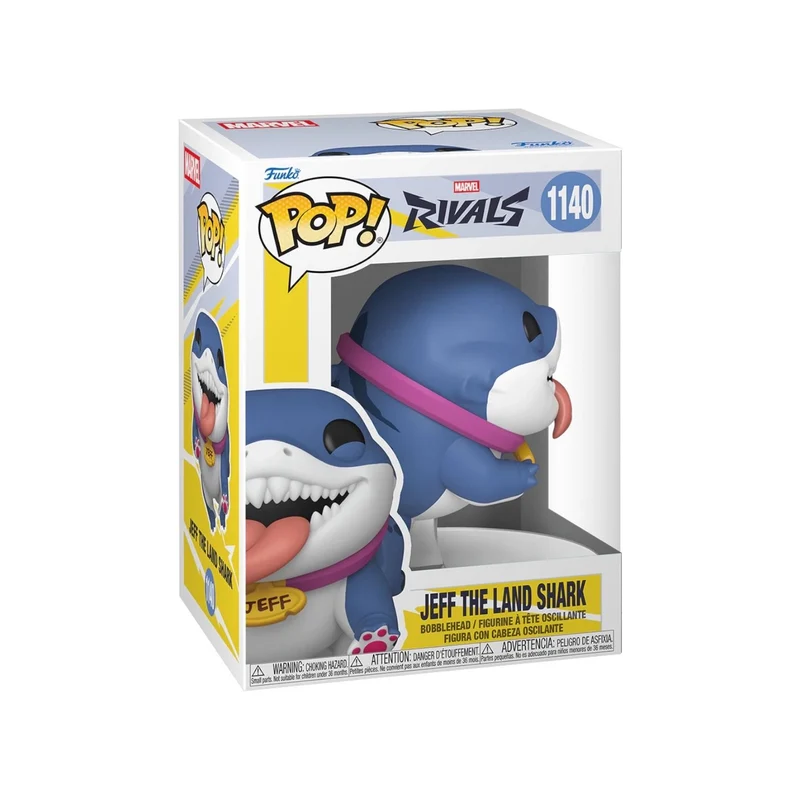 Jeff the Land Shark #1140 Funko Pop - Marvel Rivals