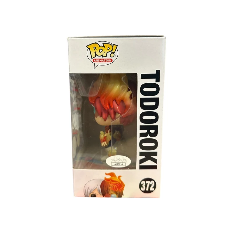 David Matranga Signed Todoroki #372 (Glows in the Dark) Funko Pop! - My Hero Academia - Special Edition - Condition 9/10 - JSA Authenticated
