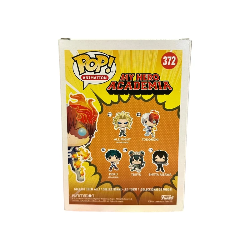 David Matranga Signed Todoroki #372 (Glows in the Dark) Funko Pop! - My Hero Academia - Special Edition - Condition 9/10 - JSA Authenticated