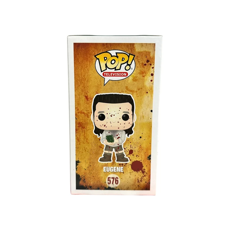 Josh McDermitt Signed Eugene #576 (Bloody) Funko Pop! - The Walking Dead - Supply Drop Exclusive - Condition 8/10 - JSA Authenticated