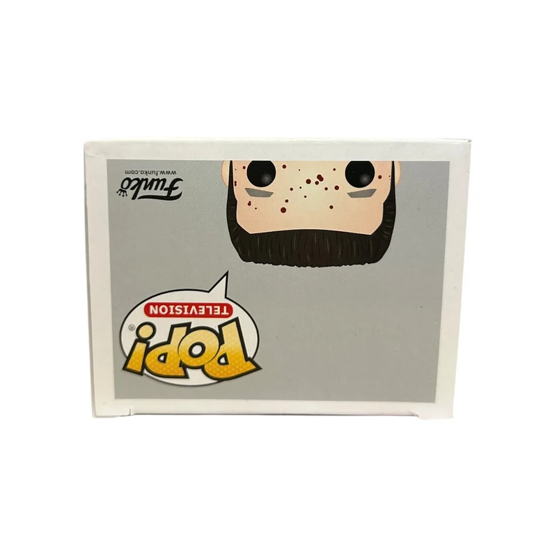 Josh McDermitt Signed Eugene #576 (Bloody) Funko Pop! - The Walking Dead - Supply Drop Exclusive - Condition 8/10 - JSA Authenticated