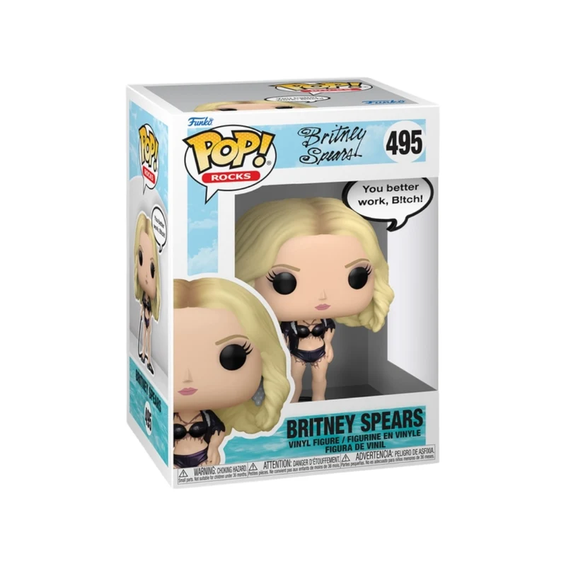 Britney Spears (You Better Work) #495 Funko Pop! Sayings - Britney Spears