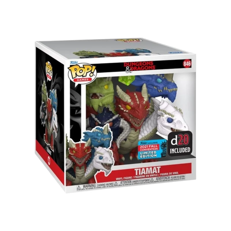 Tiamat #846 Deluxe Funko Pop! - Dungeons & Dragons - NYCC 2021 Shared Exclusive