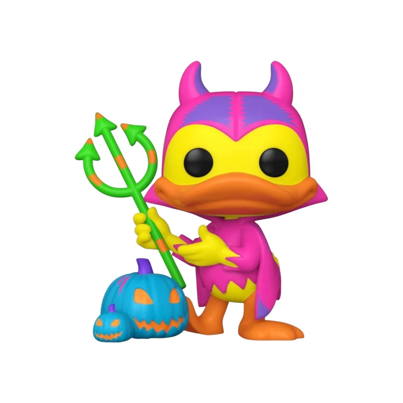 Devil Donald with Pumpkin #1446 (Black Light Chase) Funko Pop! - Mickey and Friends - Funko Exclusive