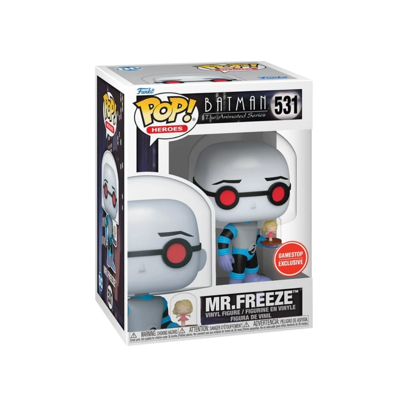 Mr. Freeze #531 Funko Pop! - Batman: The Animated Series - GameStop Exclusive