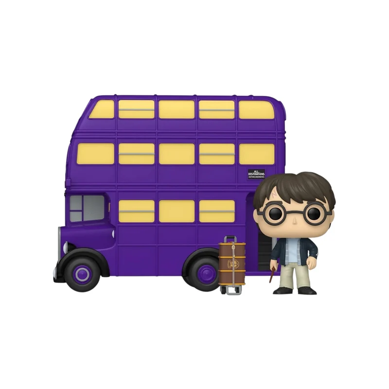 Harry Potter with Knight Bus #139 Rides Funko Pop - Harry Potter and The Prizoner Azkaban DAMAGED - condition 8/10