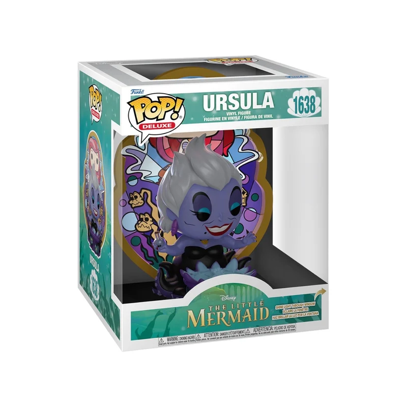 Ursula (Stained Glass) #1638 Deluxe Funko Pop - The Little Mermaid