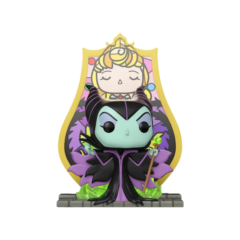 Maleficent (Stained Glass) #1610 Deluxe Funko Pop - Sleeping Beauty