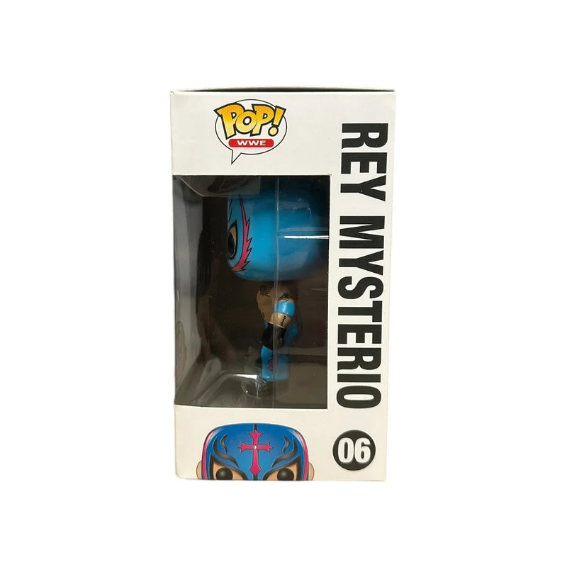 Rey Mysterio #06 (Light Blue) Funko Pop! - WWE - 7-Eleven Exclusive - Condition 7/10