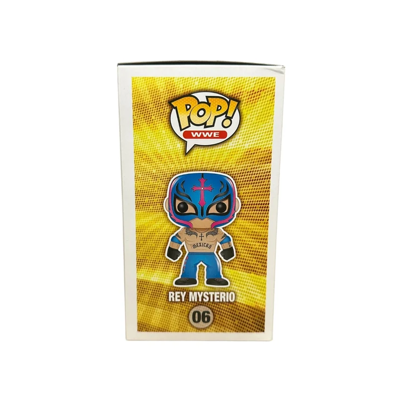 Rey Mysterio #06 (Light Blue) Funko Pop! - WWE - 7-Eleven Exclusive - Condition 7/10