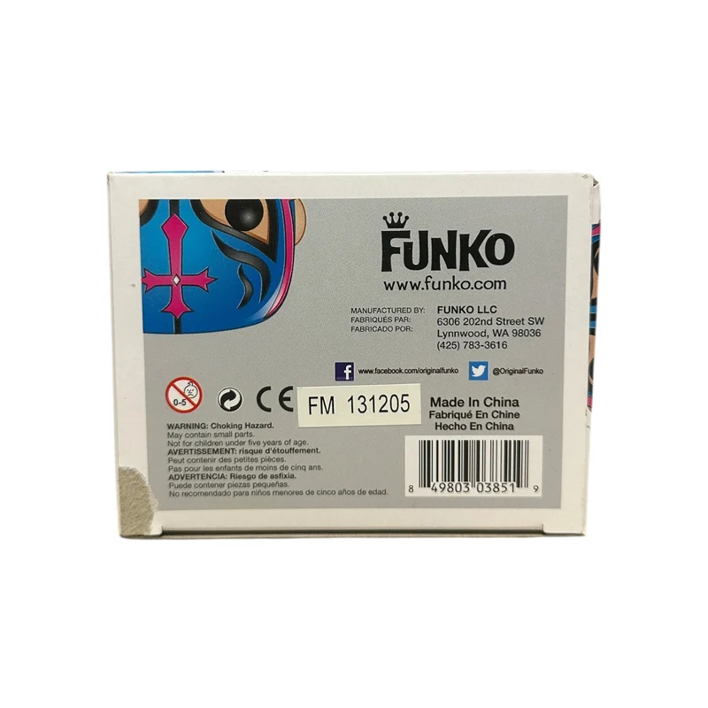 Rey Mysterio #06 (Light Blue) Funko Pop! - WWE - 7-Eleven Exclusive - Condition 7/10