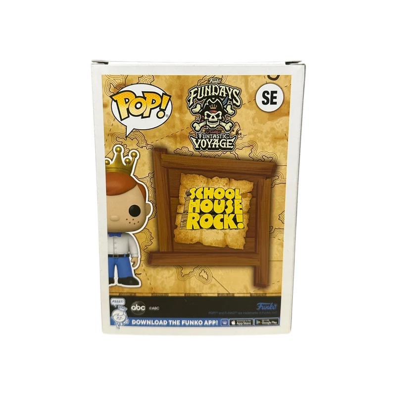Freddy Funko as Rocky (Metallic) Funko Pop! - School House Rock! - Freddy's Funtastic Voyage 2024 Show Edition LE50 Pcs - Condition 8/10