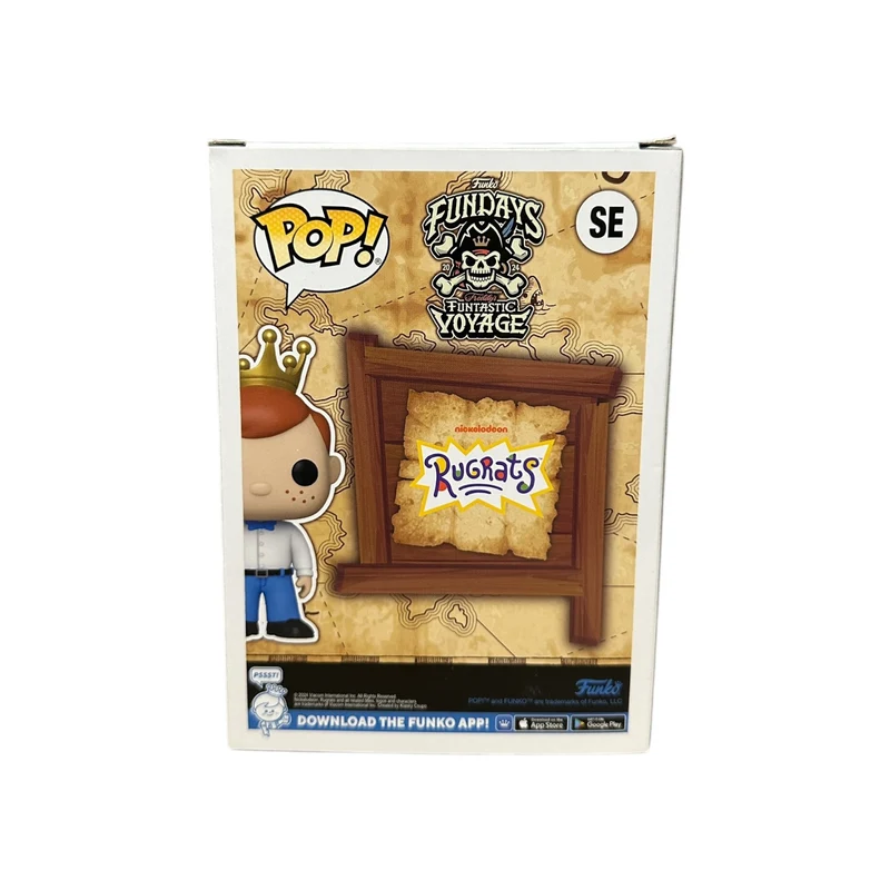 Freddy Funko as Chuckie (w/ Purple Reptar) Funko Pop! - Rugrats - Freddy's Funtastic Voyage 2024 Show Edition LE100 Pcs - Condition 9/10