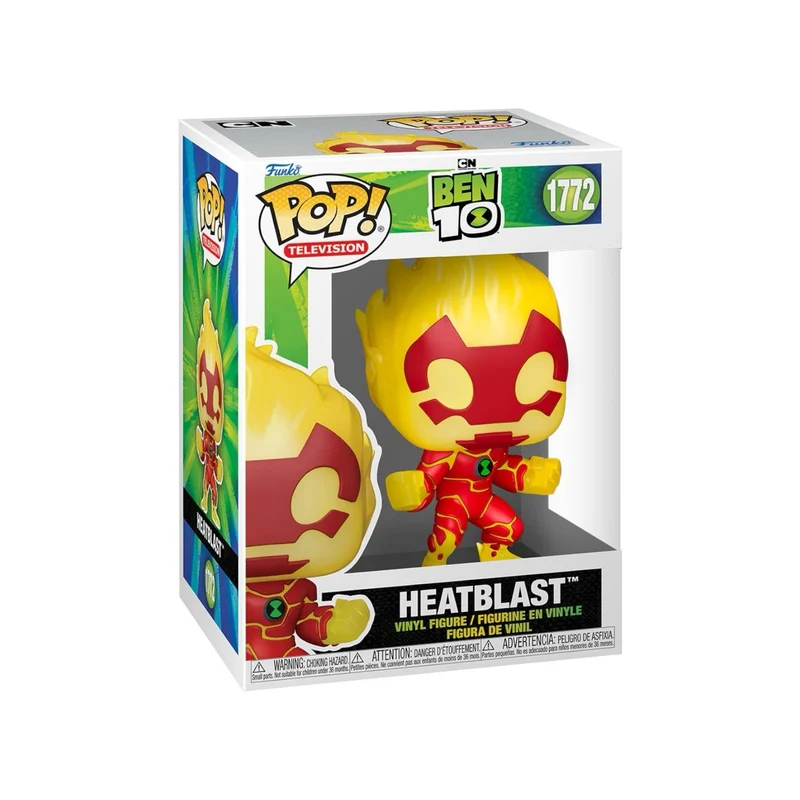 Heatblast #1772 Funko Pop - Ben 10