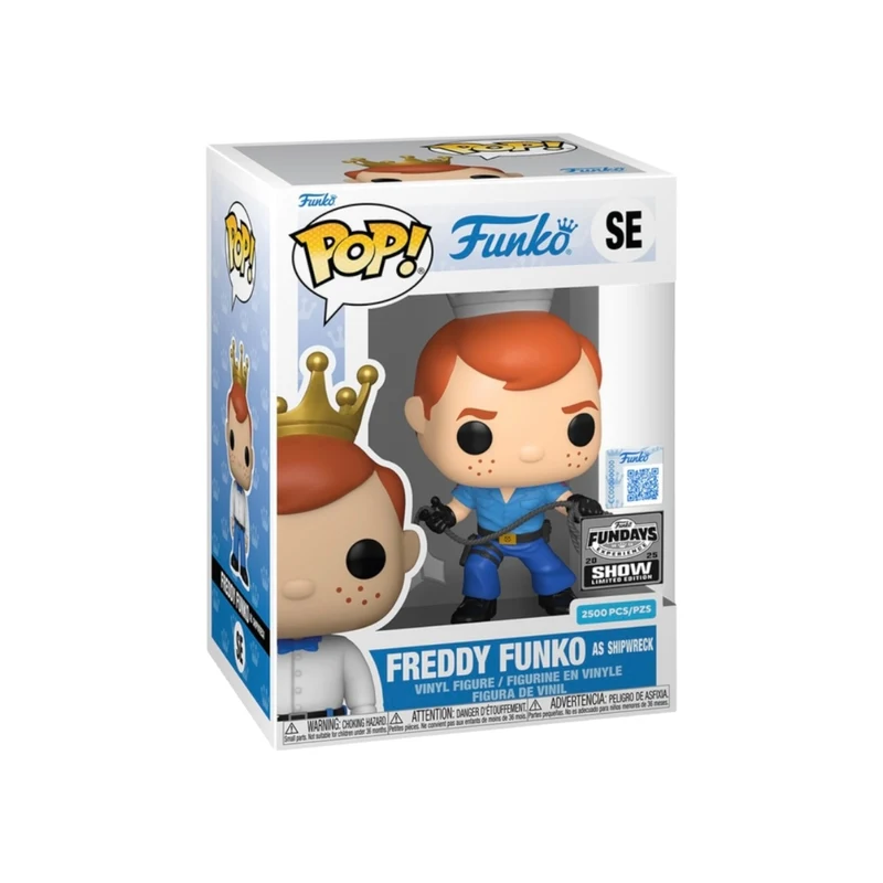 Freddy Funko as Shipwreck Funko Pop! - G.I. Joe - Fundays Experience 2025 Show Edition LE2500 Pcs