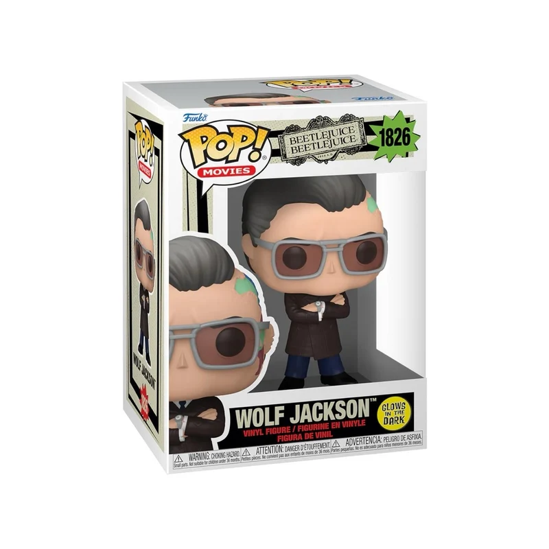 Wolf Jackson (glows in the dark) #1826 Funko Pop - Beetlejuice Beetlejuice