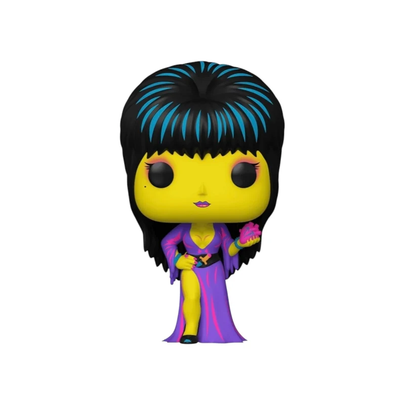 Elvira #68 (Blacklight) Funko Pop! - Elvira: 40 Years - Entertainment Earth Exclusive
