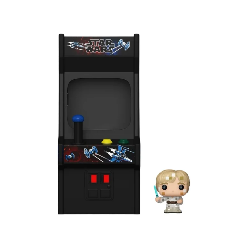 Luke Skywalker 8-bit Bitty Arcade Cabinet Funko Pop - Star Wars
