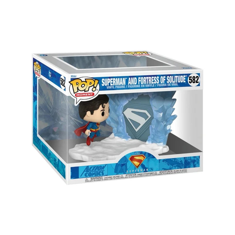 Superman and Fortress of Solitude #582 Funko Pop Moment - Superman