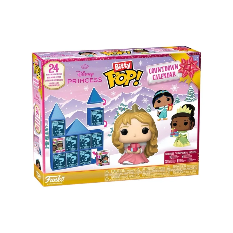 Disney Princess Bitty Pop Funko Advent Countdown Calendar