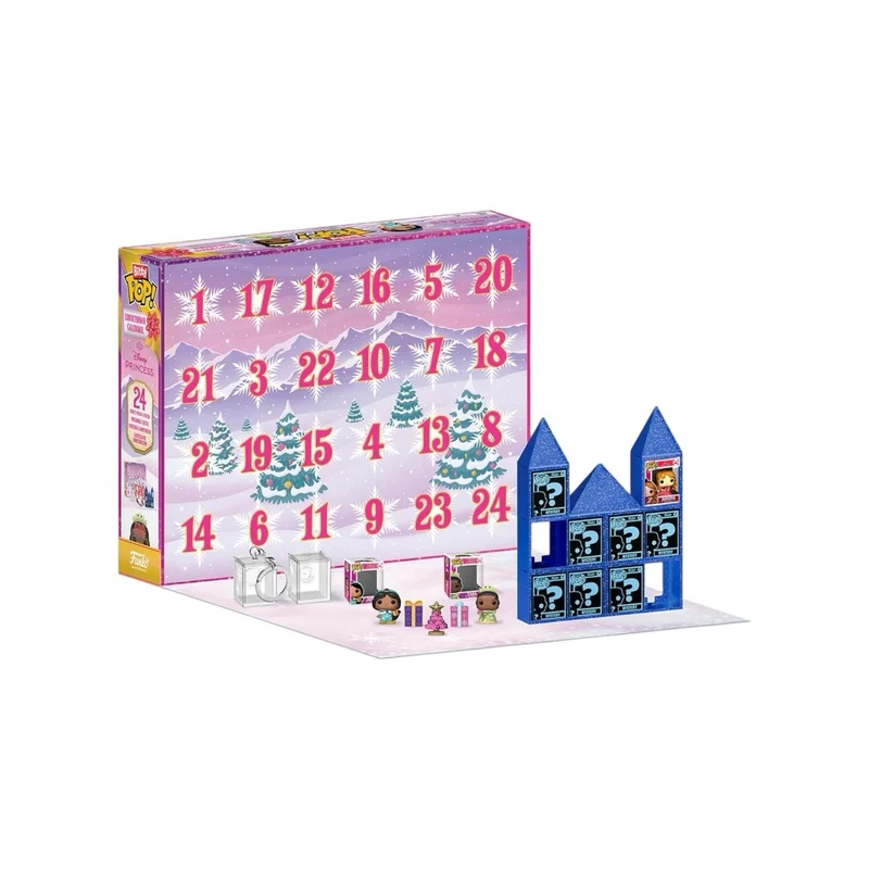 Disney Princess Bitty Pop Funko Advent Countdown Calendar
