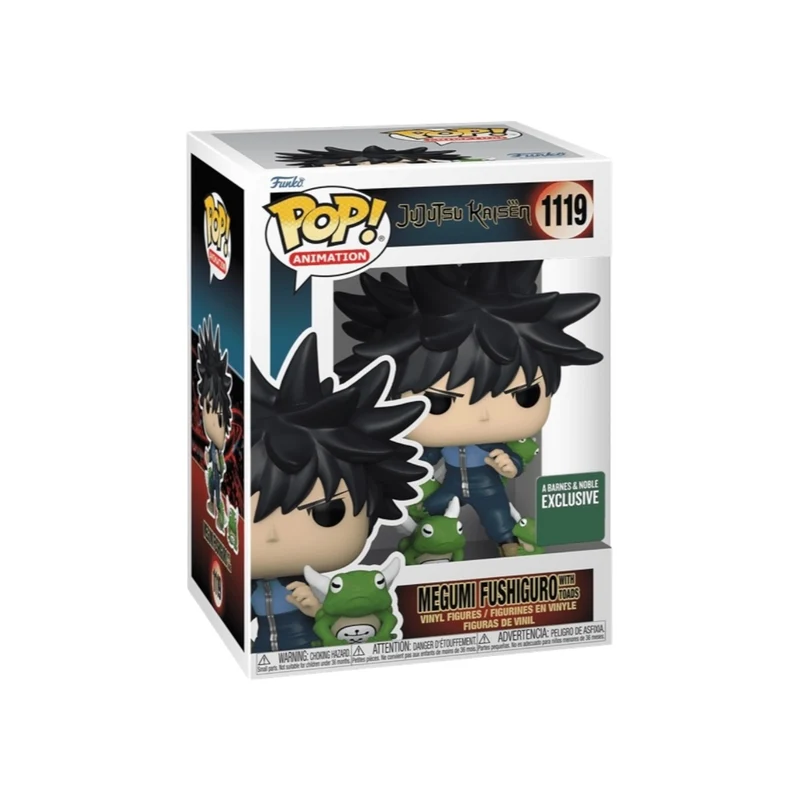 Megumi Fushiguro with Toads #1119 Funko Pop! - Jujutsu Kaisen - Barnes & Noble Exclusive