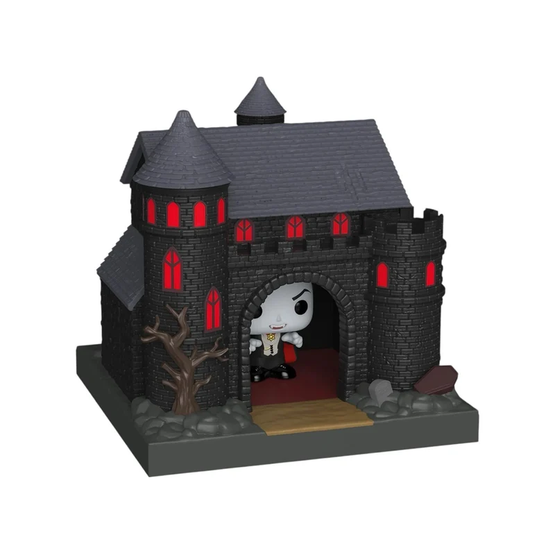 Dracula and Castle Funko Bitty Pop Town - Universal Monsters - PREORDER