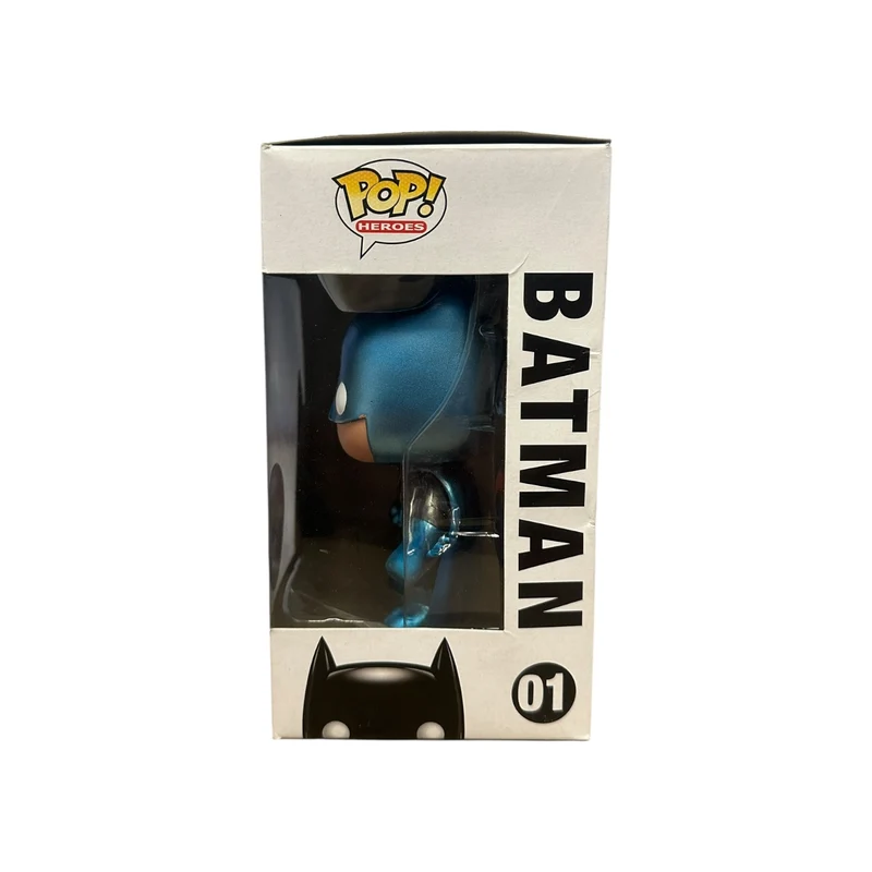 Batman #01 (Metallic) Funko Pop! - DC Universe - SDCC 2010 Exclusive LE480 Pcs - Condition 6/10
