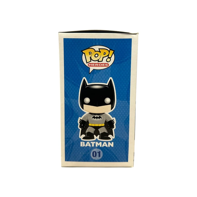 Batman #01 (Metallic) Funko Pop! - DC Universe - SDCC 2010 Exclusive LE480 Pcs - Condition 6/10