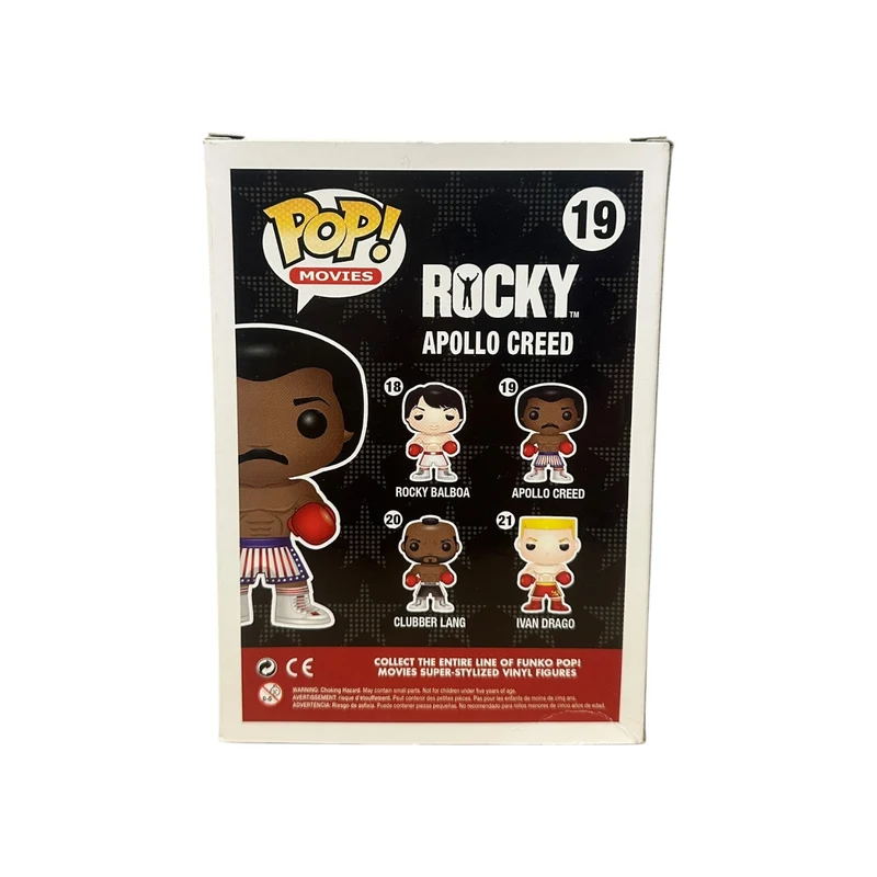 Apollo Creed #19 Funko Pop! - Rocky - Condition 8/10