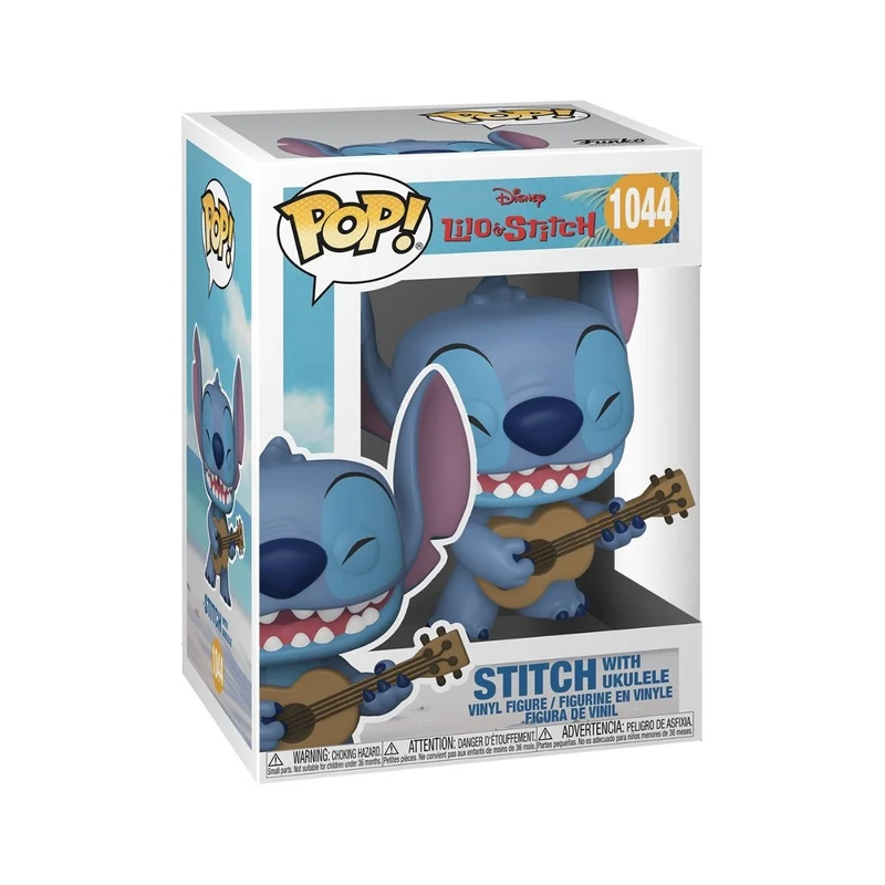 Stitch with Ukulele #1044 Funko Pop! - Lilo & Stitch