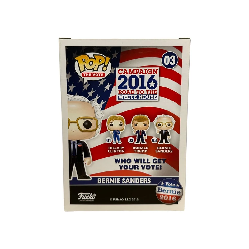 Bernie Sanders #03 Funko Pop! - Campaign 2016 Road to the White House - Condition 8.5/10