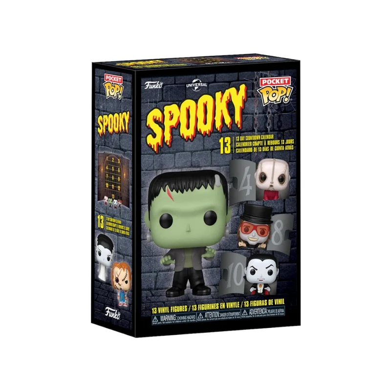 Spooky 13 Day Countdown Funko Pocket Pop Calendar - COMING SOON