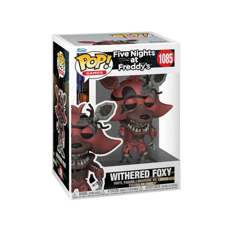 Withered Foxy #1085 Funko Pop - Five Nights at Freddy's - PREORDER