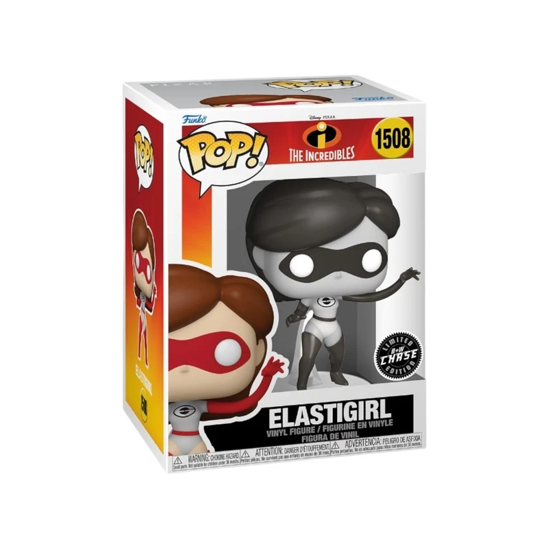 Elastigirl #1508 (Black & White Chase) Funko Pop! - The Incredibles