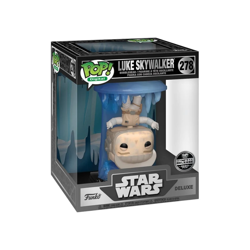 Luke Skywalker #278 Deluxe Funko Pop! - Star Wars - NFT Release Exclusive LE1980 Pcs