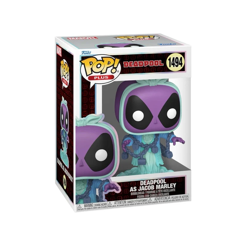 Deadpool as Jacob Marley #1494 Funko Pop Plus - Deadpool