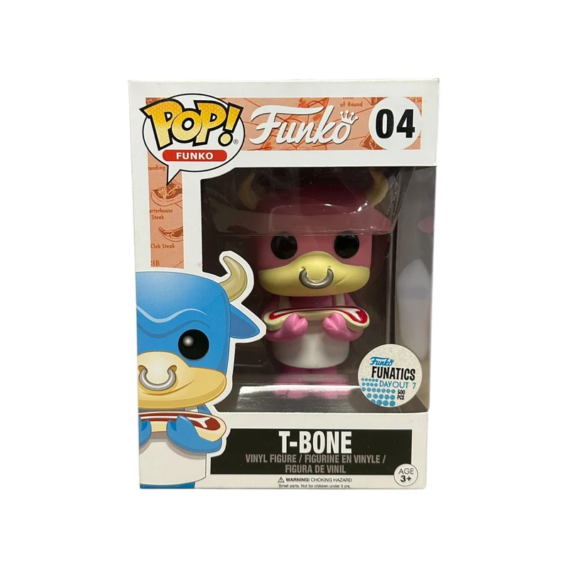 T-Bone (Pink) #04 Funko Pop! - Spastik Plastik - Funatics Day Out Exclusive LE500 Pcs - Condition 9/10