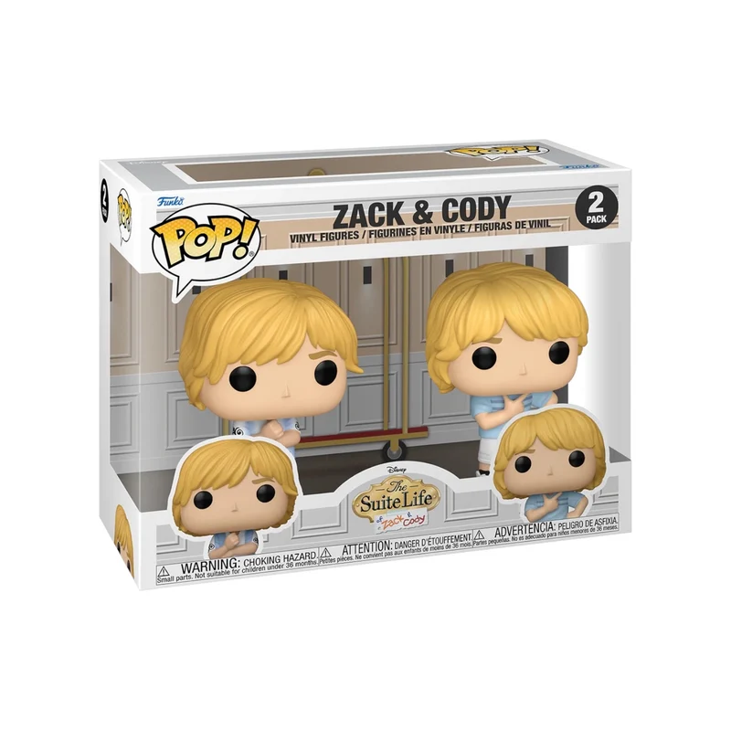 Zack & Cody 2 pack Funko Pop - The Suite Life of Zack and Cody - PREORDER