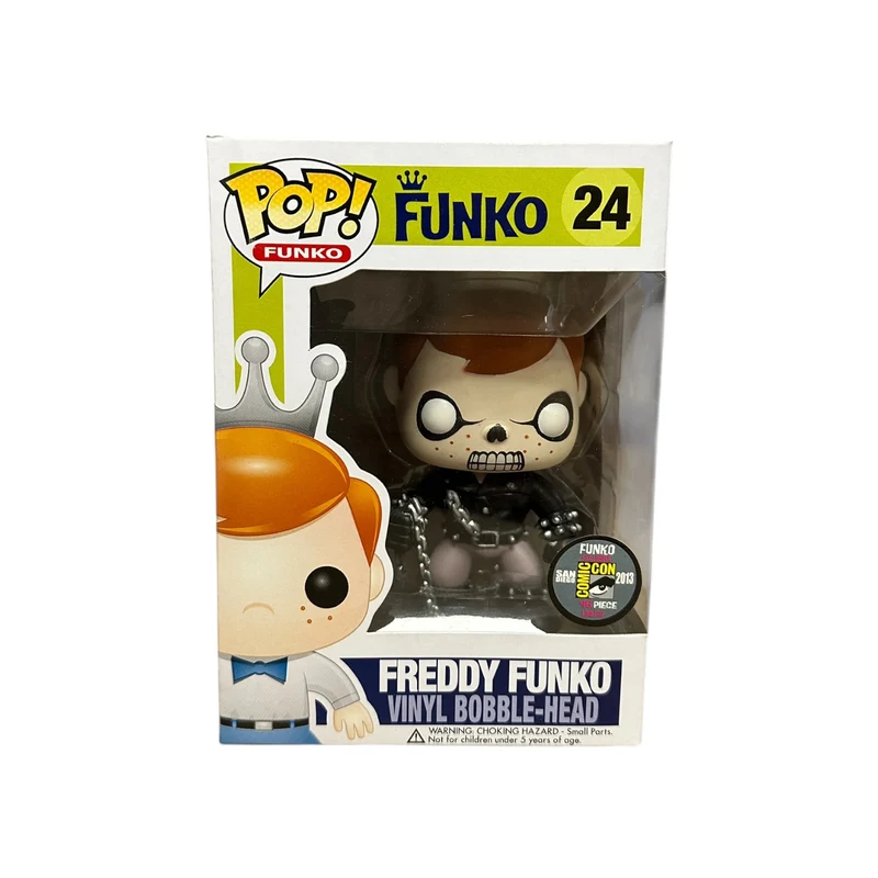 Freddy Funko as Ghost Rider #24 Funko Pop! - SDCC 2013 Exclusive LE96 Pcs - Condition 7.5/10