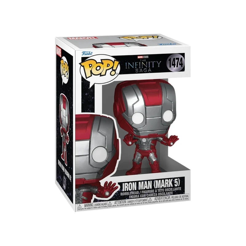 Iron Man (Mark 5)#1474 Funko Pop - The Infinity Saga - Coming Soon